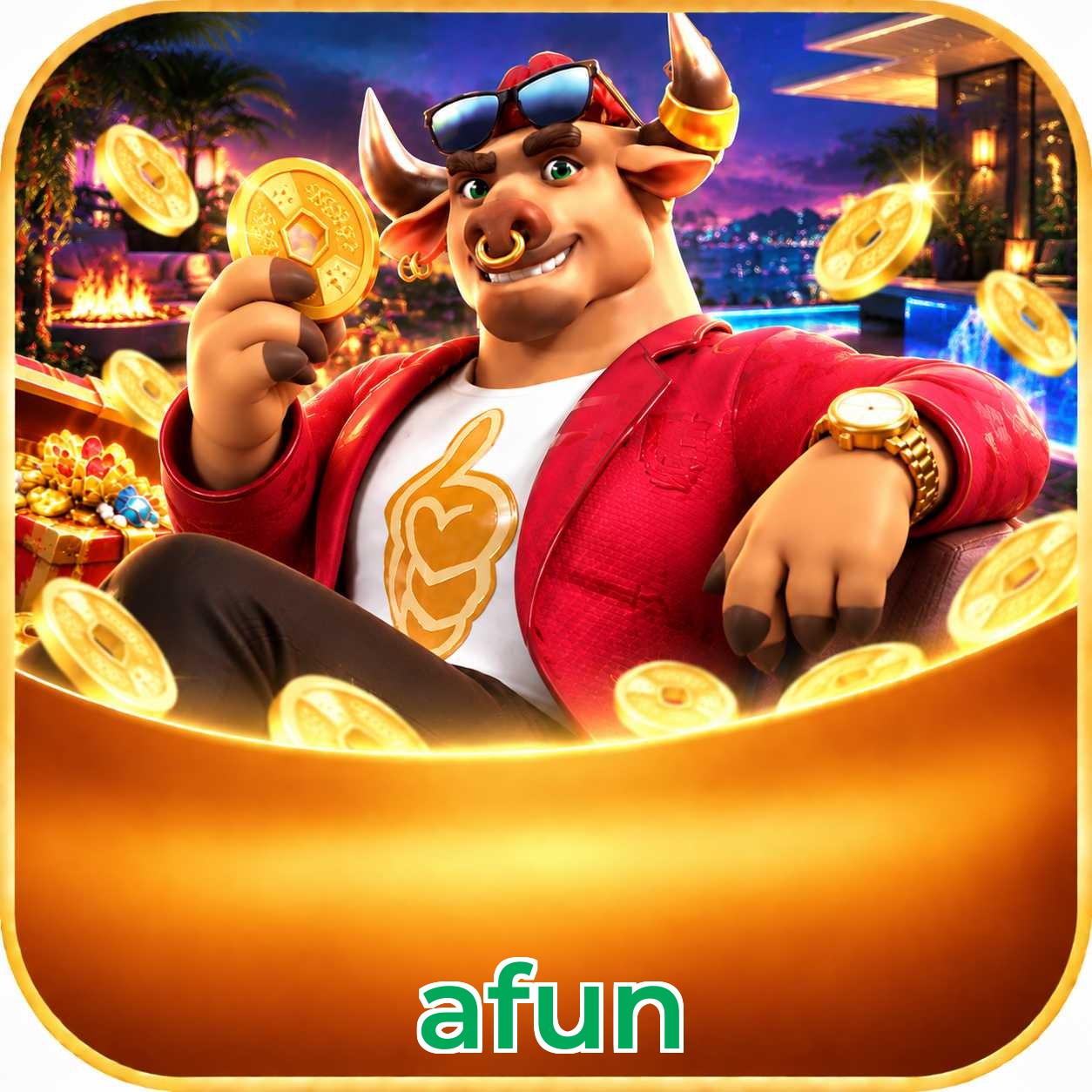 Grandes vitórias nos jogos Fortune da afun
